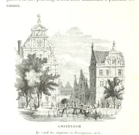 An illustration from Amsterdam et Venise. Ouvrage enrichi de sept eauxfortes par MM. L. Flameng et Gaucherel, et de cent vingt-quatre gravures sur bois (1876)