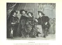 An illustration from Amsterdam et Venise. Ouvrage enrichi de sept eauxfortes par MM. L. Flameng et Gaucherel, et de cent vingt-quatre gravures sur bois (1876)