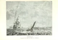 An illustration from Amsterdam et Venise. Ouvrage enrichi de sept eauxfortes par MM. L. Flameng et Gaucherel, et de cent vingt-quatre gravures sur bois (1876)