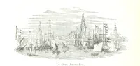 An illustration from Amsterdam et Venise. Ouvrage enrichi de sept eauxfortes par MM. L. Flameng et Gaucherel, et de cent vingt-quatre gravures sur bois (1876)