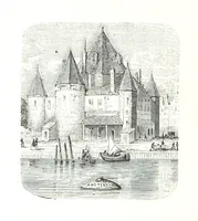 An illustration from Amsterdam et Venise. Ouvrage enrichi de sept eauxfortes par MM. L. Flameng et Gaucherel, et de cent vingt-quatre gravures sur bois (1876)