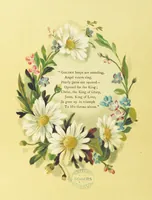 An illustration from Songs of the Master's Love. [With illuminated initial letters, etc (1885)