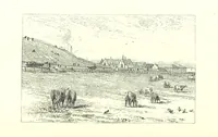 An illustration from Aberbrothock illustrated. Being the Round O etchings in miniature by John Adam. ... With ... notes by G. Hay (1886)