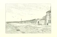 An illustration from Aberbrothock illustrated. Being the Round O etchings in miniature by John Adam. ... With ... notes by G. Hay (1886)