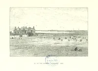 An illustration from Aberbrothock illustrated. Being the Round O etchings in miniature by John Adam. ... With ... notes by G. Hay (1886)
