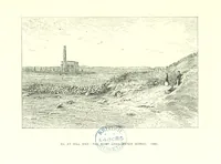 An illustration from Aberbrothock illustrated. Being the Round O etchings in miniature by John Adam. ... With ... notes by G. Hay (1886)