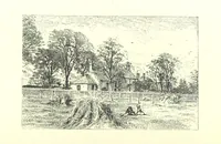 An illustration from Aberbrothock illustrated. Being the Round O etchings in miniature by John Adam. ... With ... notes by G. Hay (1886)