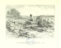 An illustration from Aberbrothock illustrated. Being the Round O etchings in miniature by John Adam. ... With ... notes by G. Hay (1886)