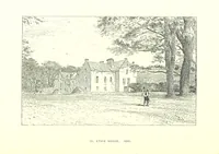 An illustration from Aberbrothock illustrated. Being the Round O etchings in miniature by John Adam. ... With ... notes by G. Hay (1886)