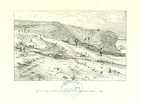 An illustration from Aberbrothock illustrated. Being the Round O etchings in miniature by John Adam. ... With ... notes by G. Hay (1886)