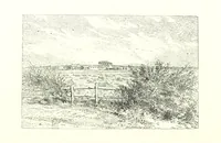 An illustration from Aberbrothock illustrated. Being the Round O etchings in miniature by John Adam. ... With ... notes by G. Hay (1886)