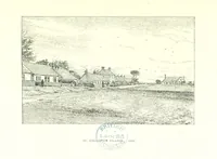 An illustration from Aberbrothock illustrated. Being the Round O etchings in miniature by John Adam. ... With ... notes by G. Hay (1886)