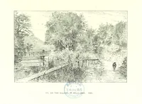 An illustration from Aberbrothock illustrated. Being the Round O etchings in miniature by John Adam. ... With ... notes by G. Hay (1886)