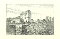 An illustration from Aberbrothock illustrated. Being the Round O etchings in miniature by John Adam. ... With ... notes by G. Hay (1886)