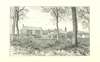An illustration from Aberbrothock illustrated. Being the Round O etchings in miniature by John Adam. ... With ... notes by G. Hay (1886)