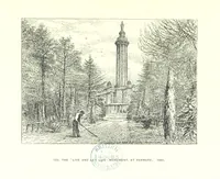 An illustration from Aberbrothock illustrated. Being the Round O etchings in miniature by John Adam. ... With ... notes by G. Hay (1886)