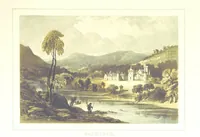 An illustration from The Scenery of the Dee, with pen and pencil. Illustrated by A. Gibb ..., further illustrated and described by J. M. H (1884)