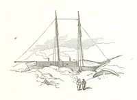 An illustration from La Mer Libre du Pole ... Traduit de l'Anglais et accompagné de notes ... par F. de Lanoye. Ouvrage illustré de 70 gravures, etc (1868)