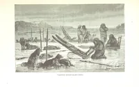 An illustration from La Mer Libre du Pole ... Traduit de l'Anglais et accompagné de notes ... par F. de Lanoye. Ouvrage illustré de 70 gravures, etc (1868)