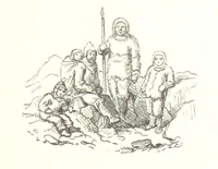 An illustration from La Mer Libre du Pole ... Traduit de l'Anglais et accompagné de notes ... par F. de Lanoye. Ouvrage illustré de 70 gravures, etc (1868)
