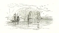 An illustration from La Mer Libre du Pole ... Traduit de l'Anglais et accompagné de notes ... par F. de Lanoye. Ouvrage illustré de 70 gravures, etc (1868)
