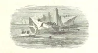 An illustration from La Mer Libre du Pole ... Traduit de l'Anglais et accompagné de notes ... par F. de Lanoye. Ouvrage illustré de 70 gravures, etc (1868)