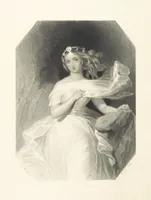 An illustration from The Shakspeare Gallery, containing the principal female characters in the plays of the great poet. Engraved ... from drawings by the first artists, under the superintendence of C. H. [With portions of the text (1836)