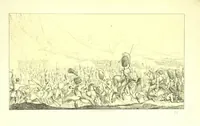 An illustration from The Life of a Soldier; a narrative and descriptive Poem. With ... Engravings (1823)