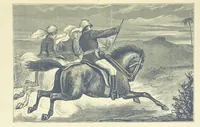 An illustration from In Times of Peril. A tale of India ... With ... illustrations (1883)