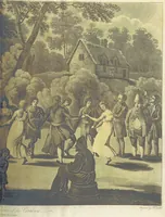 An illustration from Travels through the Canadas, ... to which is subjoined a comparative view of the manners and customs of several of the Indian nations of North and South America, etc (1807)