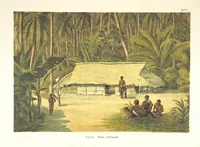 An illustration from Südsee-Erinnerungen (1875-1880). Mit einem einleitenden Vorwort von Dr. O. Finsch (1883)