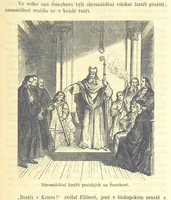 An illustration from Malebné cesty po Praze (1866)