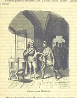 An illustration from Malebné cesty po Praze (1866)
