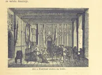 An illustration from Malebné cesty po Praze (1866)