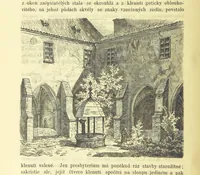 An illustration from Malebné cesty po Praze (1866)