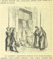 An illustration from Malebné cesty po Praze (1866)