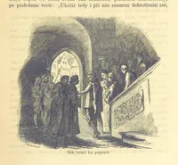 An illustration from Malebné cesty po Praze (1866)