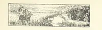 An illustration from Among the Heather. New edition (1891)