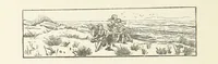 An illustration from Among the Heather. New edition (1891)