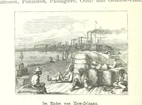 An illustration from Mississippi-Fahrten. Reisebilder aus dem amerikanischen Süden, 1879-1880 (1881)