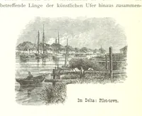 An illustration from Mississippi-Fahrten. Reisebilder aus dem amerikanischen Süden, 1879-1880 (1881)