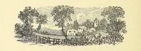 An illustration from Among the Forest Trees, or, how the Bushman family got their homes. Being a book of facts and incidents of pioneer life in Upper Canada, arranged in the form of a story (1888)