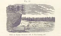 An illustration from Sketch of the scenery of Massachusetts. With plates. From the Geological Report of Prof. Hitchcock (1842)