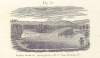 An illustration from Sketch of the scenery of Massachusetts. With plates. From the Geological Report of Prof. Hitchcock (1842)