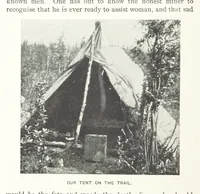 An illustration from Two Women in the Klondike. The story of a journey to the gold-fields of Alaska ... With 105 illustrations and map (1899)