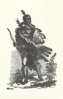 An illustration from Wild Life in the Far West; personal adventures of a Border Mountain Man, etc (1875)