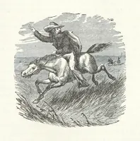 An illustration from Wild Life in the Far West; personal adventures of a Border Mountain Man, etc (1875)