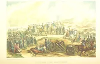 An illustration from Lauwerbladen uit Neêrlands Gloriekrans. [With 27 coloured plates (1875)