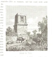 An illustration from Sicilien, Schilderungen aus Gegenwart und Vergangenheit ... Mit 36 Originalzeichungen von A. Metzener. In Holzschnitt ausgeführt durch die xylographische Anstalt von R. Brend'amour & Comp. in Düsseldorf (1870)