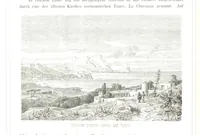 An illustration from Sicilien, Schilderungen aus Gegenwart und Vergangenheit ... Mit 36 Originalzeichungen von A. Metzener. In Holzschnitt ausgeführt durch die xylographische Anstalt von R. Brend'amour & Comp. in Düsseldorf (1870)